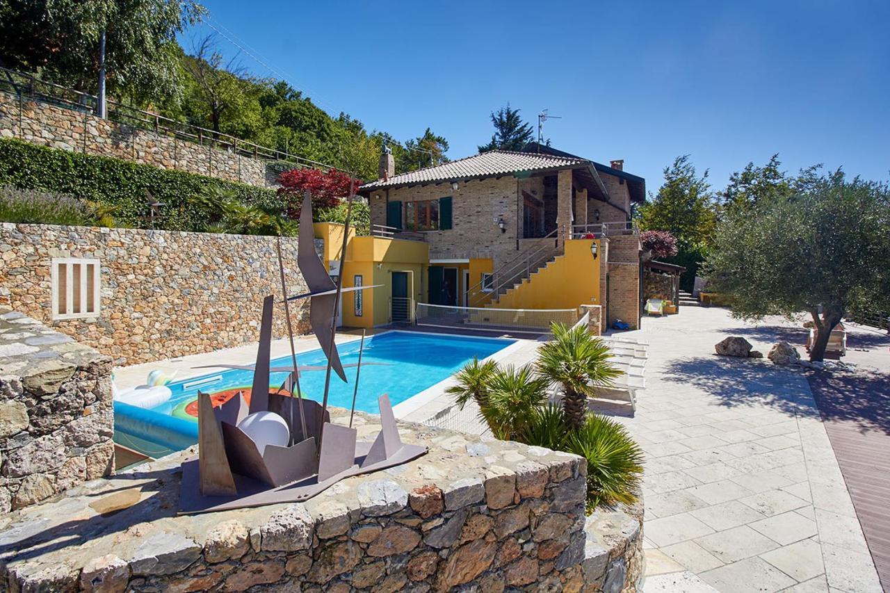 Rivierarent Villa Pina Magliolo Eksteriør bilde